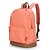 abordables Mochilas-estilo coreano para las mujeres lindas naranja mochila de la escuela secundaria informal