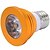 cheap Light Bulbs-YWXLIGHT® 1pc 3 W LED Spotlight 300 lm E14 GU10 E26 / E27 1 LED Beads High Power LED Dimmable Remote-Controlled RGB 85-265 V / 1 pc
