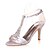 cheap Women&#039;s Sandals-Women&#039;s Shoes Satin Stiletto Heel Open Toe Sandals Wedding/Party &amp; Evening  Wedding Shoes More Colors available