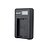 abordables Batteries et chargeurs-chargeur de batterie de l&#039;appareil photo avec l&#039;écran pour Canon LP-E12 noir