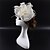 cheap Fascinators-Feather / Polyester Fascinators / Headwear with Floral 1pc Wedding / Special Occasion / Casual Headpiece