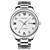 preiswerte Armbanduhr-Herren Armbanduhr Automatikaufzug Kalender / Wasserdicht / leuchtend Edelstahl Band Silber Marke