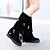 cheap Women&#039;s Boots-Women&#039;s Shoes Leatherette Wedge Heel Platform / Roller Skate Shoes /Party &amp; Evening / CasualBlack /