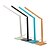 cheap Desk Lamps-Modern Creative Foldable Collapsible Multicolor USB Touch Control 800Lux LED Desk Lamp Table Lamp