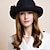 economico Cappelli per feste-Lana Kentucky Derby Hat / cappelli / Cappelli con Fantasia floreale 1pc Matrimonio / Occasioni speciali / Casual Copricapo
