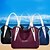 cheap Handbag &amp; Totes-Women Bags PU Shoulder Bag Tote for Shopping Casual Formal Office &amp; Career All Seasons Black Purple Fuchsia Blue Wine