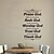 cheap Wall Stickers-Wall Stickers Wall Decals, Home Decoration Trust God Quotes PVC Mural Wall Stickers