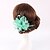 cheap Headpieces-Gemstone &amp; Crystal / Flax / Imitation Pearl Fascinators / Headpiece with Crystal 1 Wedding / Special Occasion / Party / Evening Headpiece
