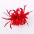 cheap Fascinators-Flax / Feather Fascinators / Headwear with Floral 1pc Wedding / Special Occasion / Casual Headpiece