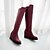 cheap Women&#039;s Boots-Women&#039;s Shoes Wedge Heel  Wedges / Fashion Boots / Pointed Toe Boots Dress / Casual Black / Blue / Burgundy
