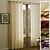 baratos Cortinas &amp; Cortinados-Custom Made Eco-friendly Curtains Drapes One Panel 50W×84&quot;L Purple / Embossed / Living Room