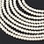 お買い得  トレンドジュエリー-ステートメントネックレス ロングネックレス For 女性用 真珠 パーティー 結婚式 記念日 真珠 多層式 / パールネックレス