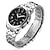 זול שעונים אישית-מתנה אישית שעון, אנלוגי רוח יד מכאנית שעון With מתכת חומר החקירה פְּלָדָה להקה עומק מי התנגדות