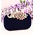 cheap Clutches &amp; Evening Bags-Women&#039;s Evening Bag Suede Metal PU Leather Formal Wedding Party Crystal / Rhinestone Black Red Blue
