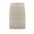 cheap Women&#039;s Skirts-Women&#039;s Lace White / Black Skirts , Lace Knee-length