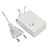זול שליטה באמצעות WiFi-10מ&#039; חוטי תאורה 100 נוריות Dip Led לבן ניתן להרכבה 220 V / IP44