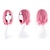 preiswerte Trendige synthetische Perücken-Cosplay Perücken Synthetische Perücken Wellen Wellen Perücke Rosa Rosa Synthetische Haare Damen Rosa