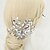 cheap Headpieces-Rhinestone / Alloy Hair Clip with 1 Wedding / Special Occasion / Birthday Headpiece