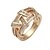 cheap Rings-Ring Women&#039;s Cubic Zirconia Alloy Alloy 7 Gold Classical Feminine Style