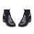 cheap Women&#039;s Boots-Women&#039;s Shoes  Chunky Heel Fashion Boots Boots Party &amp; Evening/Dress Black/Blue