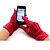 Недорогие Перчатки для велоспорта-Спортивные перчатки Перчатки для сенсорного экрана Перчатки для велосипедистов Сохраняет тепло С защитой от ветра Флисовая подкладка