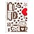 cheap Wall Stickers-Fashion Love Coffee Milk Cup Style Plane Wall Stickers Wall Decor , PVC Removable