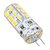 halpa LED-maissilamput-YWXLIGHT® 1kpl 2.5 W LED-maissilamput 200 lm G4 T 24 LED-helmet SMD 2835 Himmennettävissä Lämmin valkoinen Kylmä valkoinen 12 V / 1 kpl / RoHs