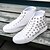 cheap Men&#039;s Sneakers-Men&#039;s Shoes Office &amp; Career / Athletic / Casual Canvas / Fashion Sneakers Black / White