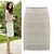 cheap Women&#039;s Skirts-Women&#039;s Lace White / Black Skirts , Lace Knee-length