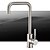 cheap Kitchen Faucets-Kitchen faucet - One Hole Nickel Brushed Standard Spout Deck Mounted Contemporary Kitchen Taps / Single Handle One Hole