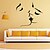cheap Wall Stickers-Animals People Romance Fashion Shapes Holiday Cartoon Wall Stickers People Wall Stickers Decorative Wall Stickers, PVC Home Decoration