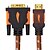 preiswerte HDMI-Kabel-Yellowknife HDMI-DVI-Kabel Highspeed-vergoldete Stecker-Stecker 1080p für HDTV Xbox PS3 stecken