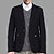 cheap Men&#039;s Trench Coat-Men&#039;s Sleeveless Regular Blazer , Cotton Pure