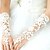 cheap Party Gloves-Lace / Cotton / Polyester Wrist Length / Elbow Length Glove Charm / Stylish / Bridal Gloves With Acrylic / Embroidery / Solid Wedding / Party Glove