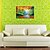 cheap Landscape Paintings-Oil Paintings Modern Landscape Rainy Street Canvas Material With Wooden Stretcher Ready To Hang SIZE:60*90CM.