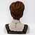 Χαμηλού Κόστους Περούκες μεταμφιέσεων-Συνθετικές Περούκες Σγουρά Στυλ Χωρίς κάλυμμα Περούκα Συνθετικά μαλλιά Περούκα