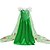 cheap Movie &amp; TV Theme Costumes-Princess Movie / TV Theme Costumes Elsa Dress Cosplay Costume Party Costume Kid&#039;s Vacation Dress Christmas Halloween Children&#039;s Day Festival / Holiday Chiffon Terylene Green Easy Carnival Costumes