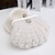 cheap Clutches &amp; Evening Bags-Women&#039;s Pearl / Crystal / Rhinestone Polyester Evening Bag / Bi-fold Rhinestone Crystal Evening Bags Solid Colored Cream / White / Beige