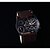 Недорогие Именные часы-Персональный подарок Часы, Термометр Кварцевый Часы With 304 Нержавеющая сталь Материал корпуса Натуральная кожа Группа