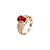 זול טבעות-טבעת נשים מעוקב סגסוגת סגסוגת סגסוגת סגסוגת זהב 8 זהב בסגנון קלאסי נשית