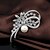 cheap Brooches-Women&#039;s Work Cute Crystal Cubic Zirconia Brooch Jewelry White For Wedding Party Special Occasion Anniversary Birthday