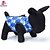 cheap Dog Clothes-Cat Dog Coat Vest Winter Dog Clothes Blue Costume Cotton Skull Casual / Daily XS S M L