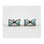 cheap Earrings-Fresh And Beautiful Pink And Blue Bow Earrings(1 pairs)