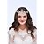 Недорогие Свадебный головной убор-серебряный сплав тиары головной убор классический женский стиль