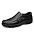 cheap Men&#039;s Slip-ons &amp; Loafers-Men&#039;s Shoes Leather Spring / Summer / Fall Comfort Loafers &amp; Slip-Ons Black / Brown / Leather Shoes