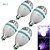 cheap Décor &amp; Night Lights-YouOKLight LED Globe Bulbs Decorative 85-265 V Home / Office / Children&#039;s Room / Living Room / Dining Room 3 LED Beads / 4 pcs / RoHS / CE Certified