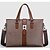 cheap Briefcases-Men Bags PVC Tote for Formal Office &amp; Career All Seasons Brown Blue