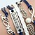 cheap Bracelets-KAILA The New Fashion Women Woven  Vintage / Cute / Party / Casual Alloy / Fabric / Leather Braided/Cord Bracelet