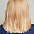 お買い得  人毛キャップレスウイッグ-人間の髪のブレンド かつら ウェーブ ウェーブ キャップレス ストロベリーブロンド/ブリーチブロンド ブロンド ブロンド / ブリーチブロンド 14 インチ