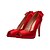 cheap Women&#039;s Heels-Women&#039;s Spring Summer Fall Platform Satin Wedding Dress Party &amp; Evening Stiletto Heel Bowknot Red White Champagne